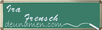 Ira Frensch Visitenkarte